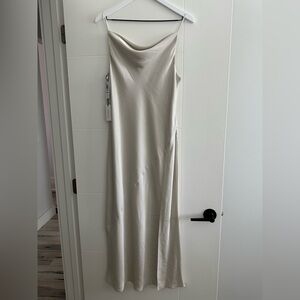 Fonda Satin Dress - Aritzia
